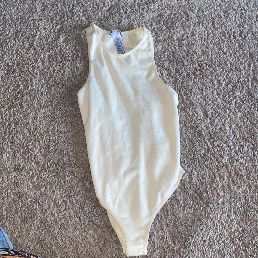 Zara Cream Bodysuit size medium